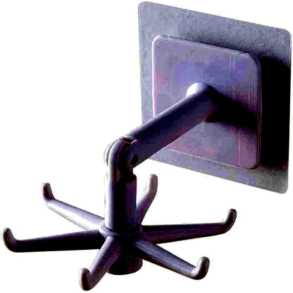 Gancho de Utensílios de Cozinha Multiuso Rotativo