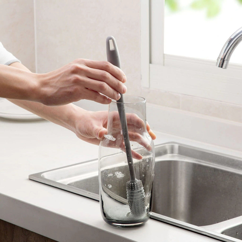 Escova para Garrafa Copos e Vasos fundos