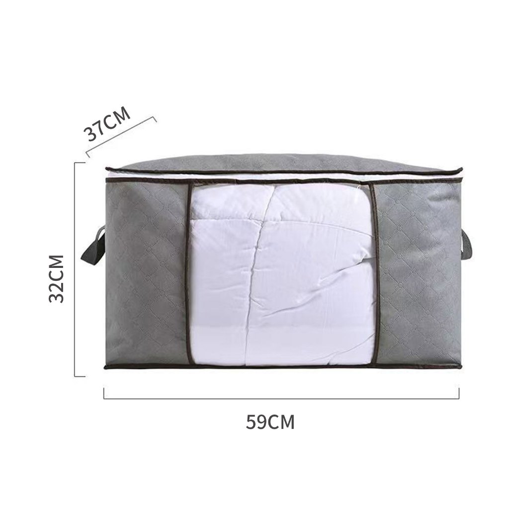 Caixa Organizadora Multiuso Ecológica Anti-Poeira e Umidade – Ideal para Roupas, Casacos e Cobertores