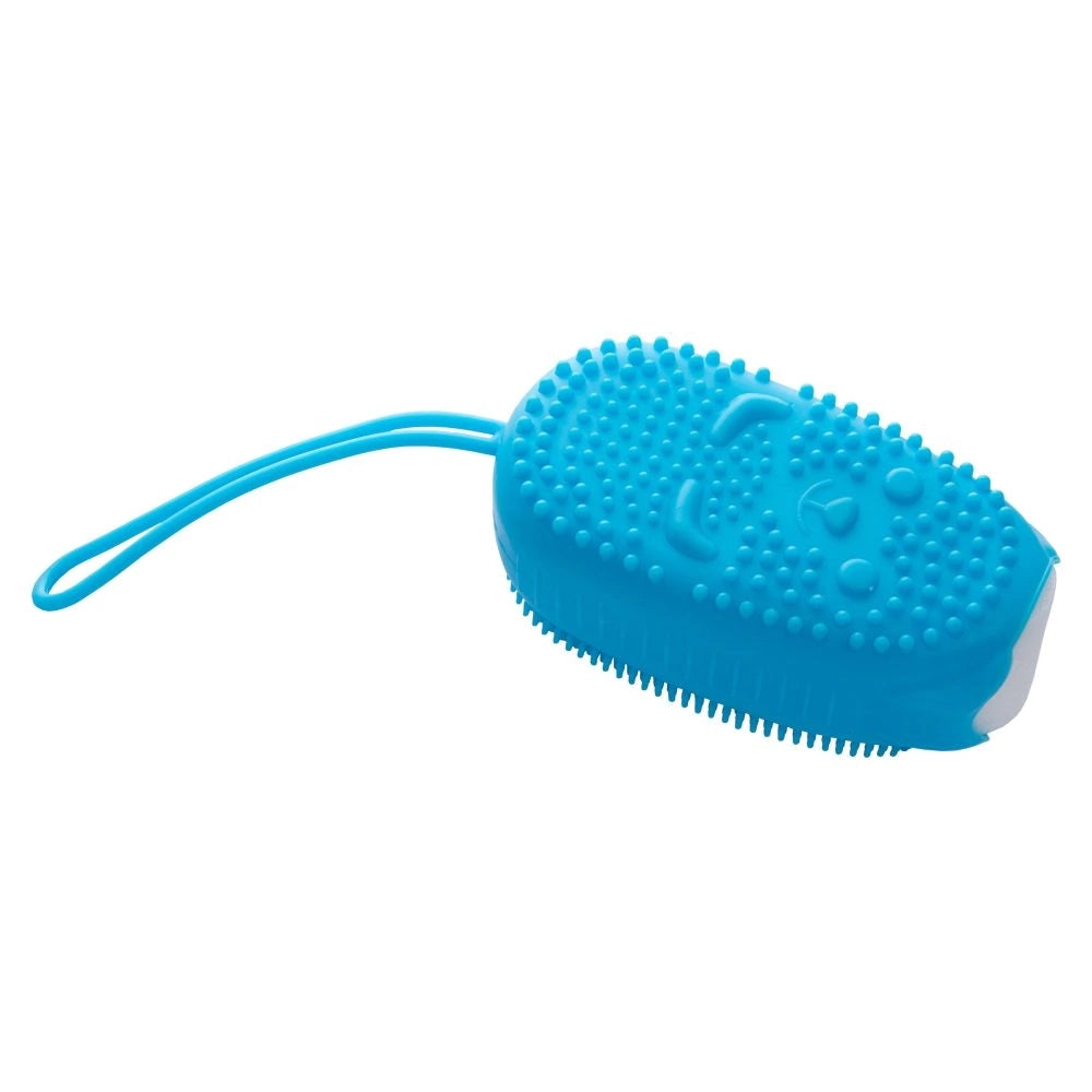 Esponja de Banho Capa Silicone Massageador Porco Espinho