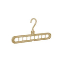 Cabide Mágico 9 Furos Multiuso Dobrável Organizador