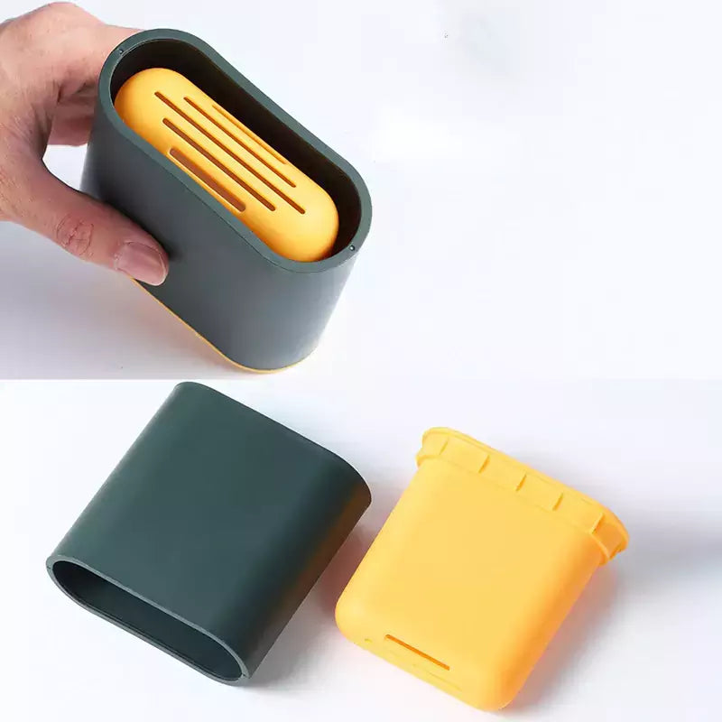 Escova sanitária com cerdas em silicone Alcança Cantos