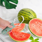 Cortador de Frutas Inox 3 em 1 – Fatie Melancias e Frutas com Facilidade