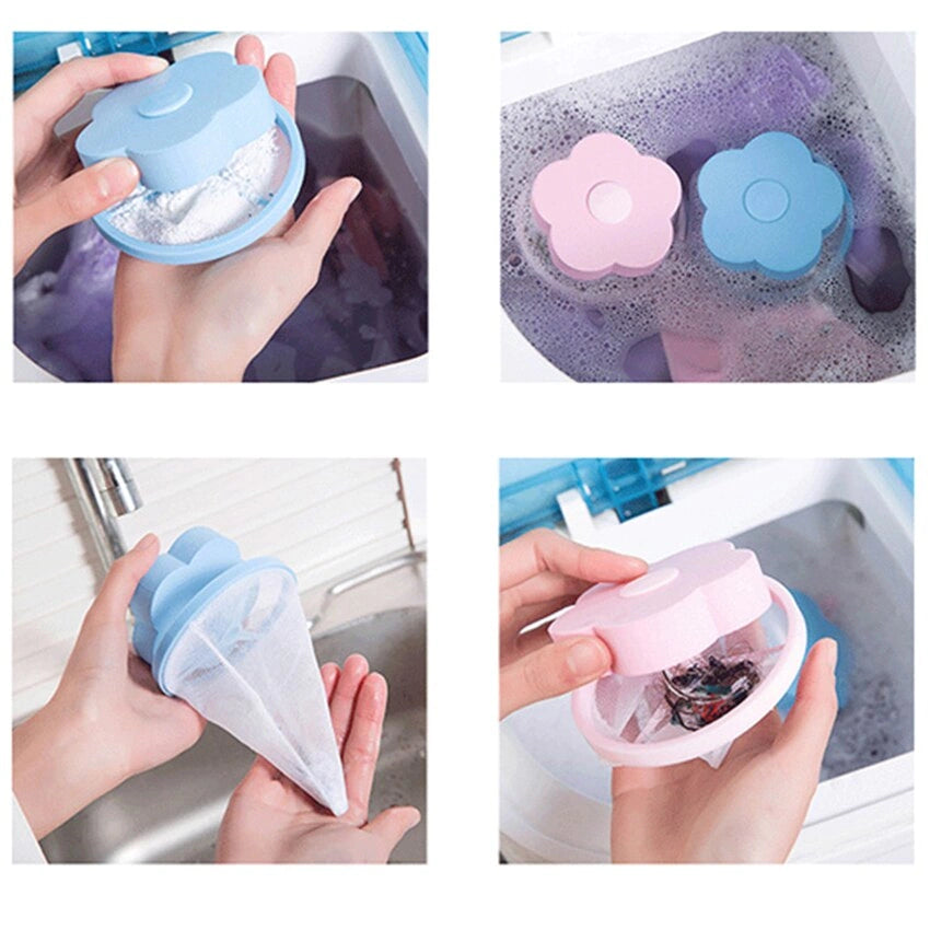 Coletor de pelos Flor para Máquina de lavar roupas