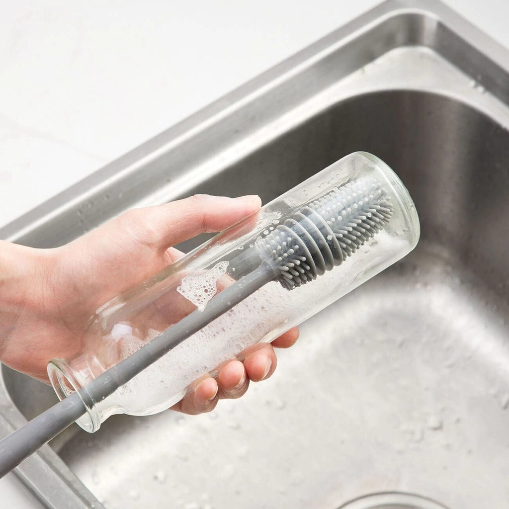 Escova para Garrafa Copos e Vasos fundos