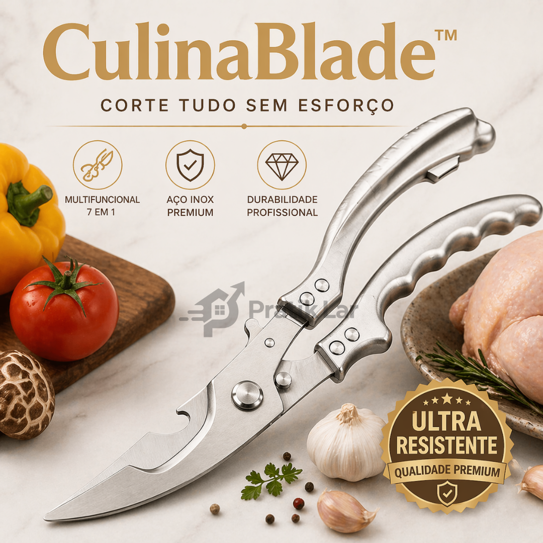 Tesoura Multifuncional CulinaBlade™ Pratik Lar