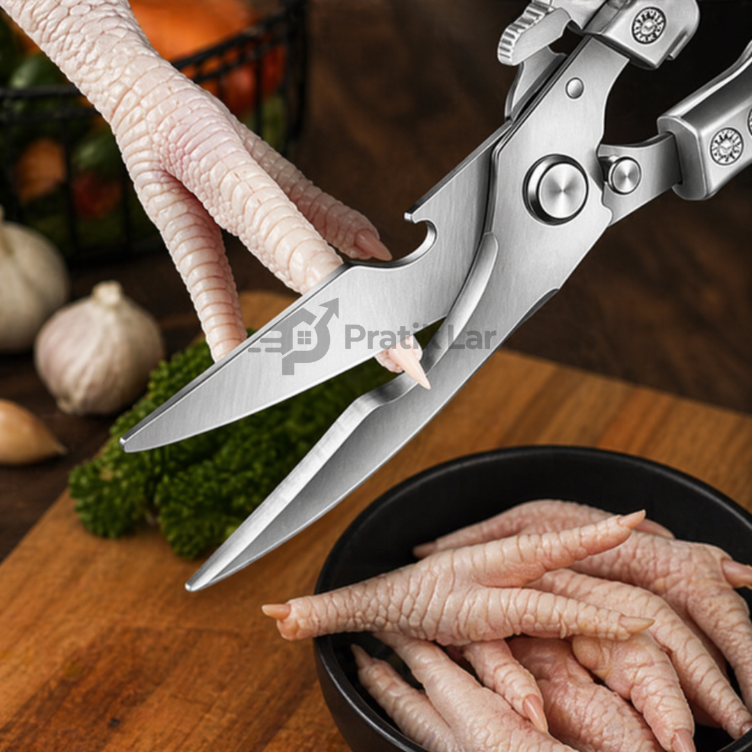 Tesoura Multifuncional CulinaBlade™ Pratik Lar