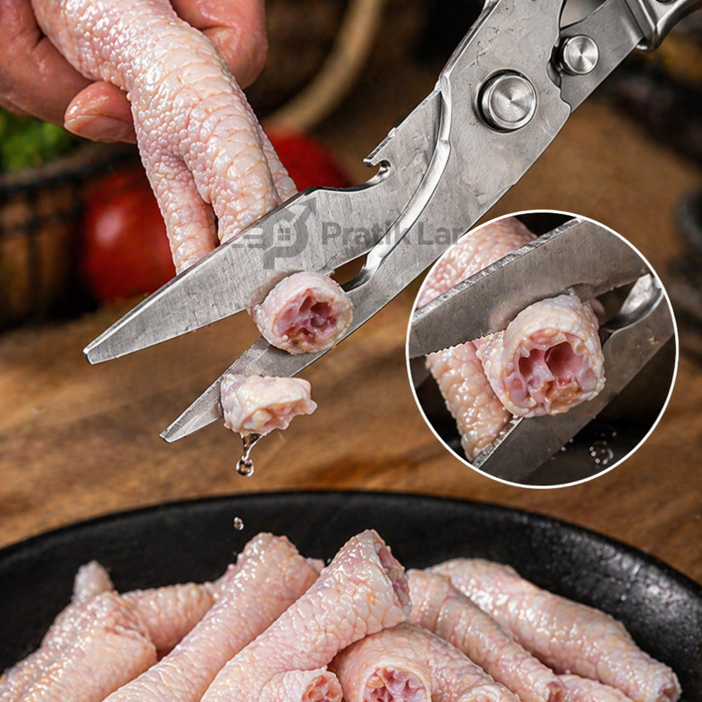 Tesoura Multifuncional CulinaBlade™ Pratik Lar