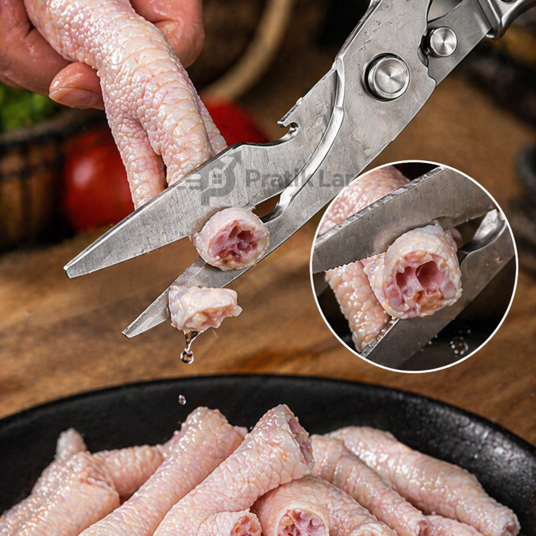 Tesoura Multifuncional CulinaBlade™ Pratik Lar