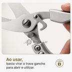 Tesoura Multifuncional CulinaBlade™ Pratik Lar