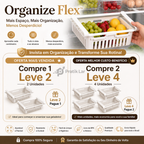 Organize Flex™ Organizador de Geladeira