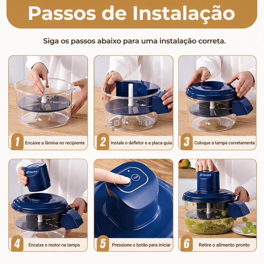Descascador Automático ChefEase Pro™