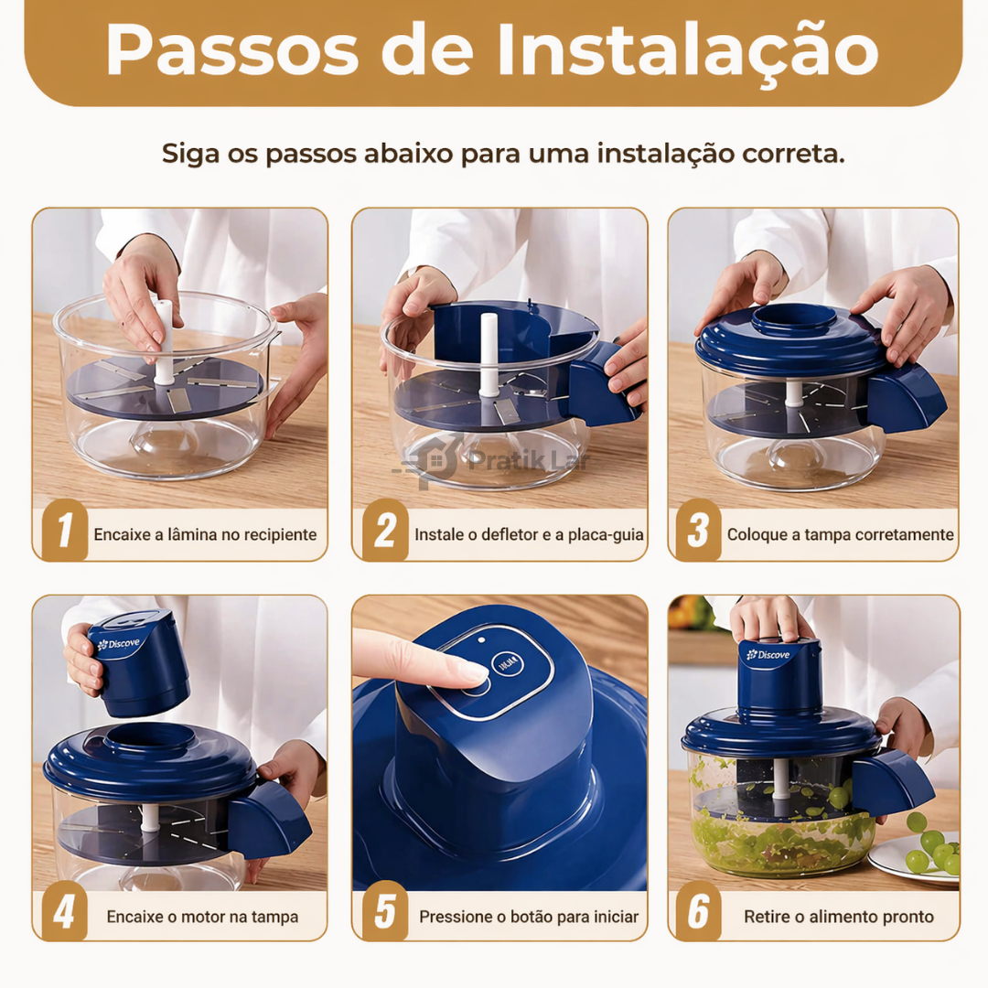 Descascador Automático ChefEase Pro™