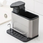 Dispenser de Sabonete Inox para Pia | Organização e Praticidade na Cozinha