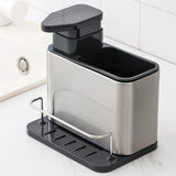 Dispenser de Sabonete Inox para Pia | Organização e Praticidade na Cozinha