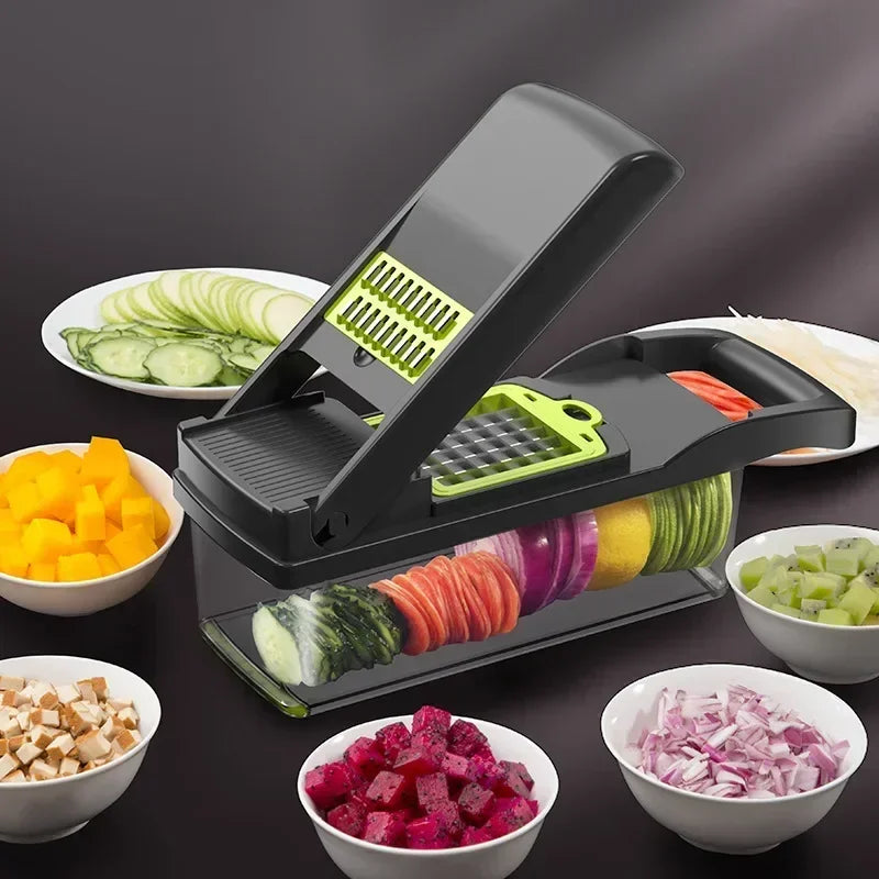 Fatiador de Legumes 16 em 1 Multifuncional Inox