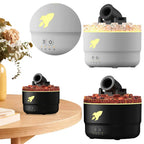 Difusor Canhão 3 em 1 — Névoa, Aroma e Luz para o Seu Relaxamento Perfeito