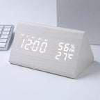 Relógio Despertador Digital LED de Mesa –hora , data, temperatura.