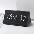 Relógio Despertador Digital LED de Mesa –hora , data, temperatura.
