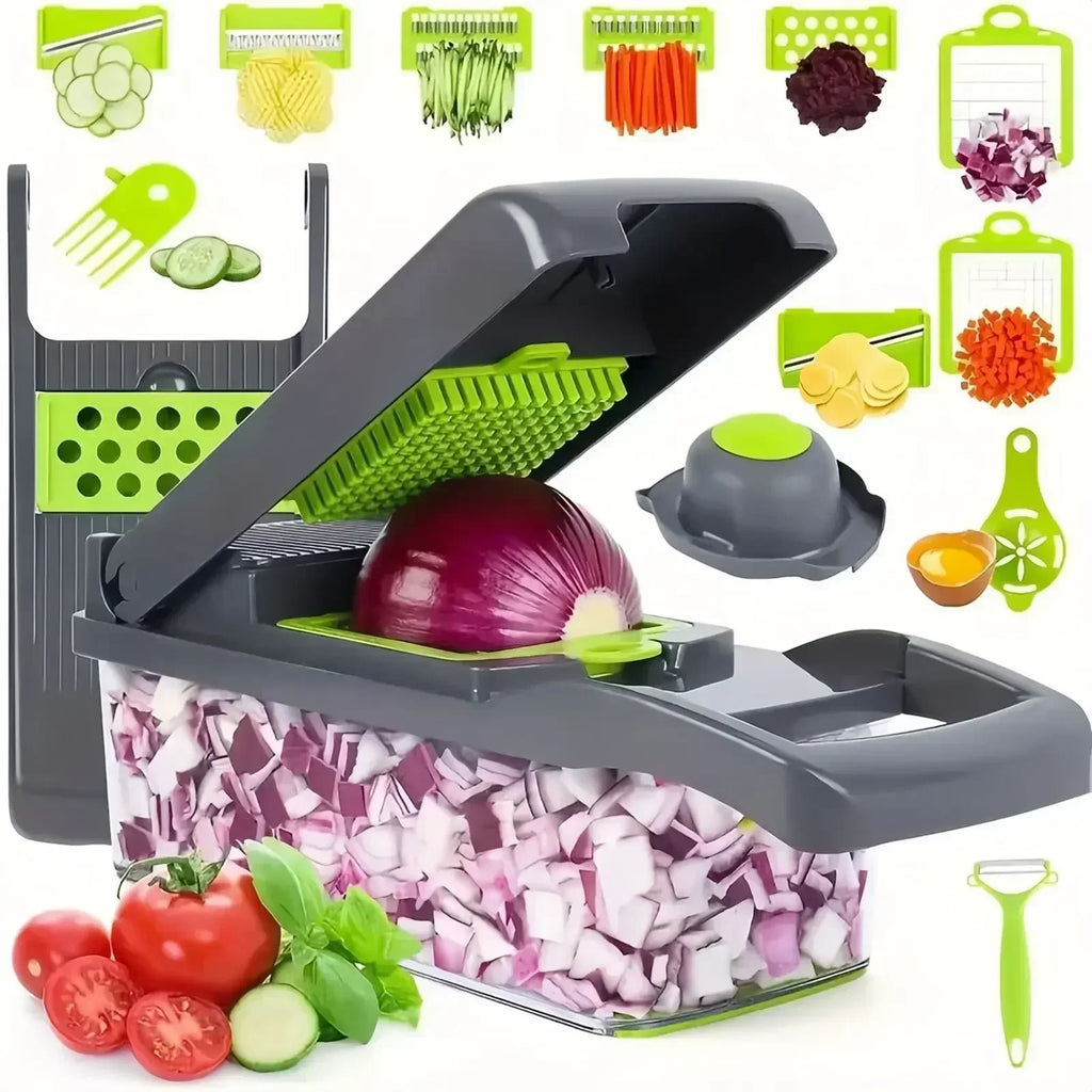 Fatiador de Legumes 16 em 1 Multifuncional Inox