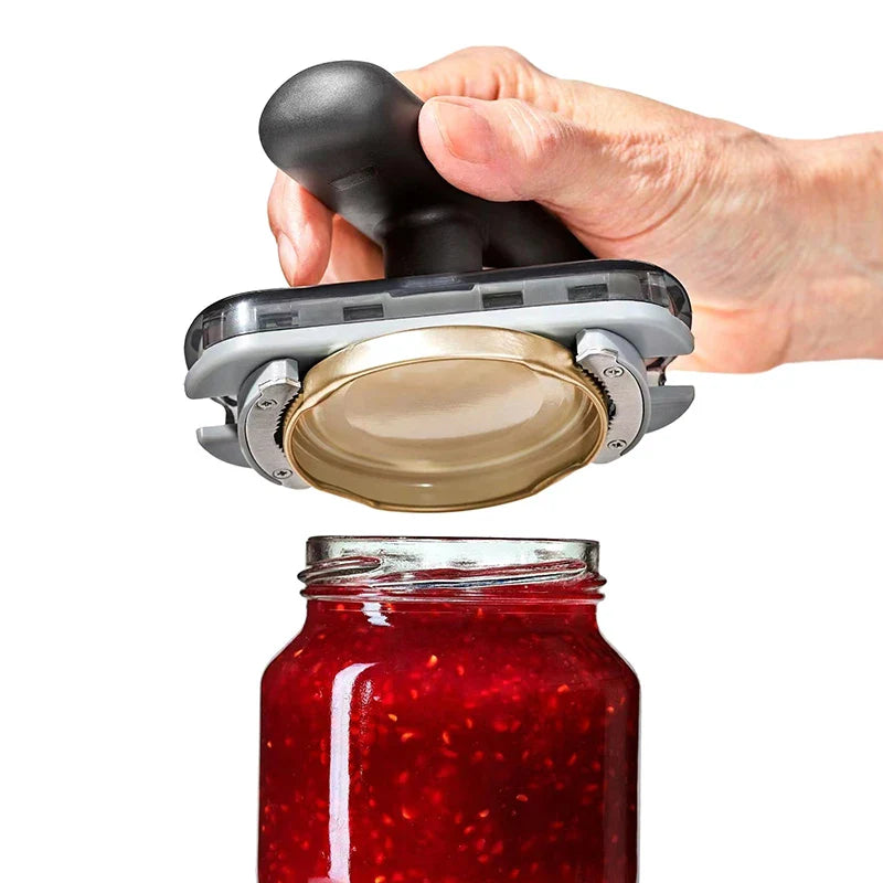 Abridor de latas e bebidas.