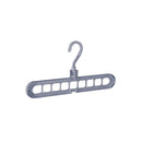 Cabide Mágico 9 Furos Multiuso Dobrável Organizador