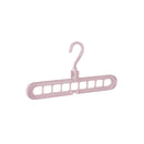 Cabide Mágico 9 Furos Multiuso Dobrável Organizador