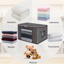 Organizador de Roupas e Edredons 84L - Caixa Saco Ecológica Anti-Poeira, Umidade e Insetos | Norden Casa