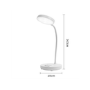 Luminária De Mesa LED Com Proteção Para Os Olhos/Dormitório/Manicure Recarregavel Sem Fio TD-05