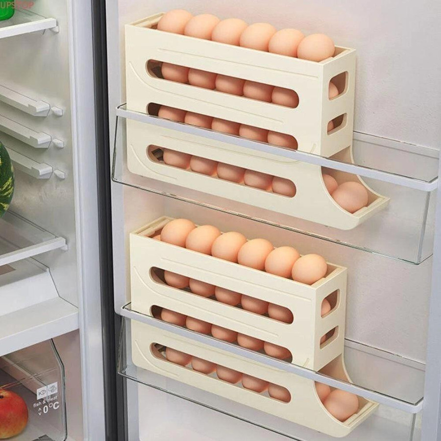 EggSlide Elite™ Organizador de Ovos Compre 1 Leve 2
